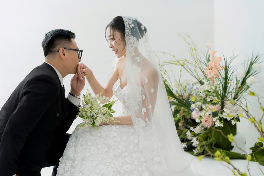 Ảnh cưới của Phương Hoa và Ngọc Thắng